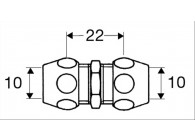 Schell raccord mof 10mm