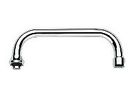 Grohe u-uitloop chr 200mm