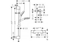 HG Crometta Vario Combi E costat 1001CL Set 650mm