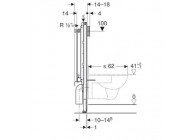 Geberit Sanbloc 440303002 afvoer dia.90/110mm