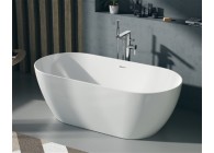 Duravit Durakanto 168x80 wit vrijstaand bad incl. afvoer