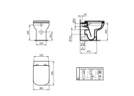 IS zitting afzonderlijk voor pack I.life T467101