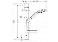 HG Croma 100 Vario/UnicaC Set 900mm