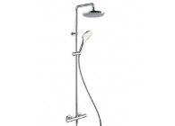 Cristina Prime showerpipe hoofdd.250/3jet handd chroom