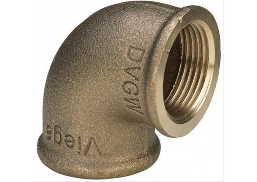 Viega koper geel knie 3/8Fx3/8F                         v10