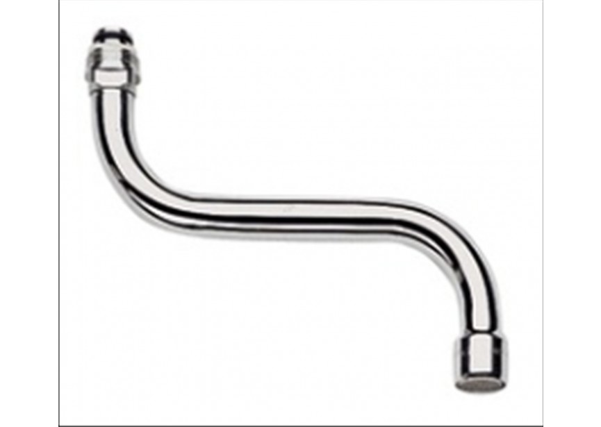 Grohe s-uitloop chr 150mm M22