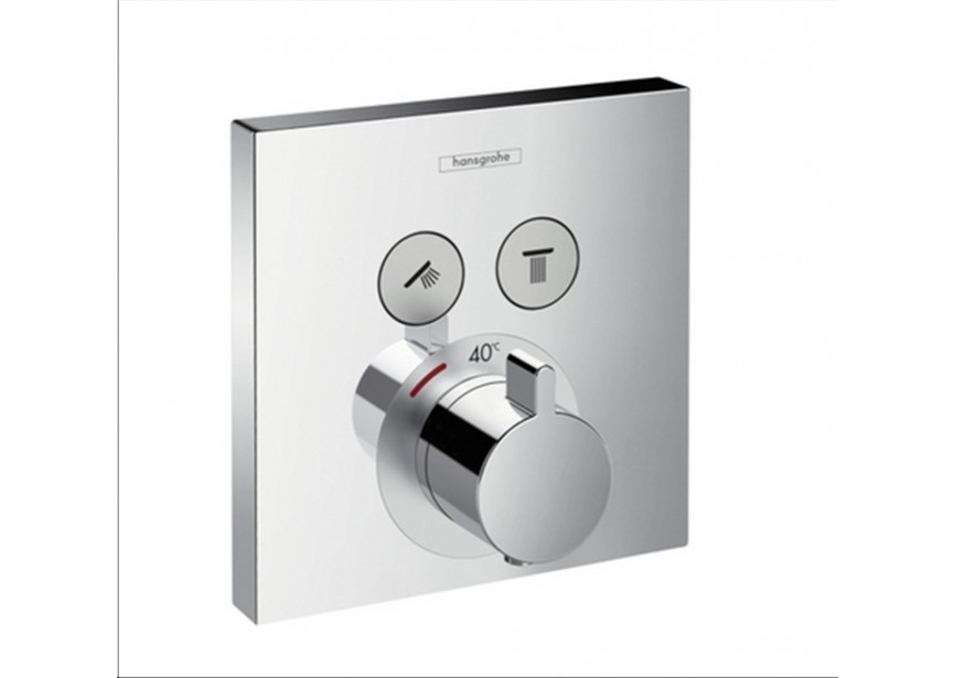 HG ShowerSelect afb deel v thermostaat 2 systemen chr