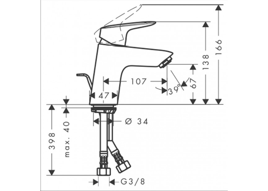 HG Logis WTM 70 CoolStart chroom