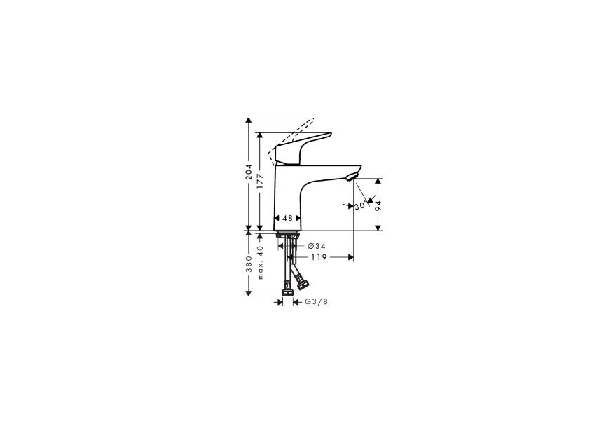 HG Focus WTM 100 CoolStar t zonder waste