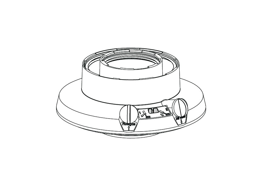 Atag ADAPTER Ø60/100 - 80x80  (alle P-ketels)