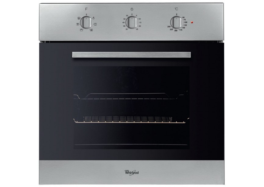 Whirlpool multifunctionele oven 60cm 65L RVS