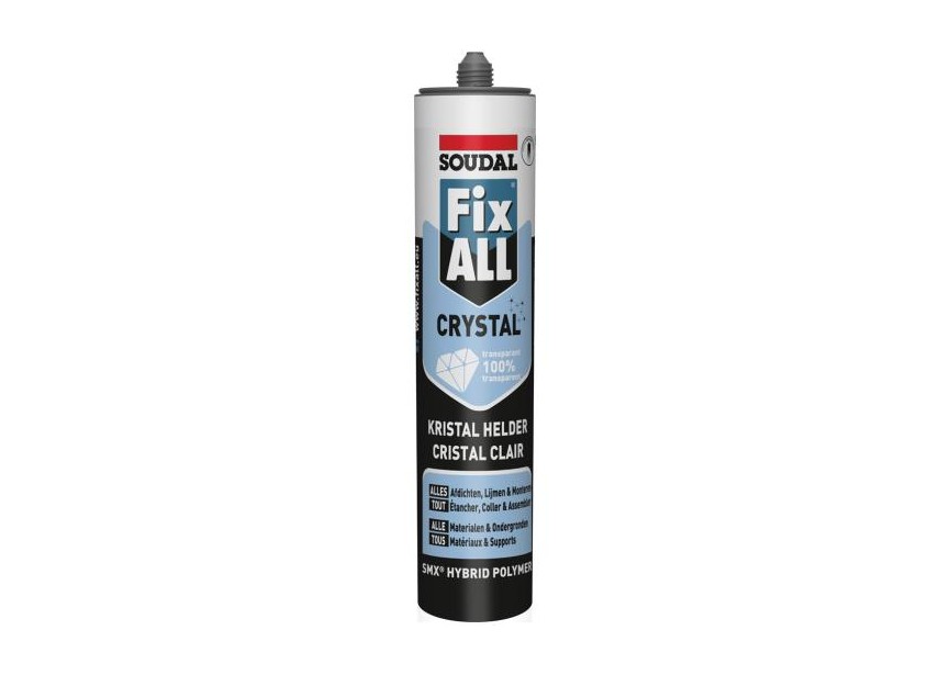 Soudal 290ml Fix All Crystal glashelder