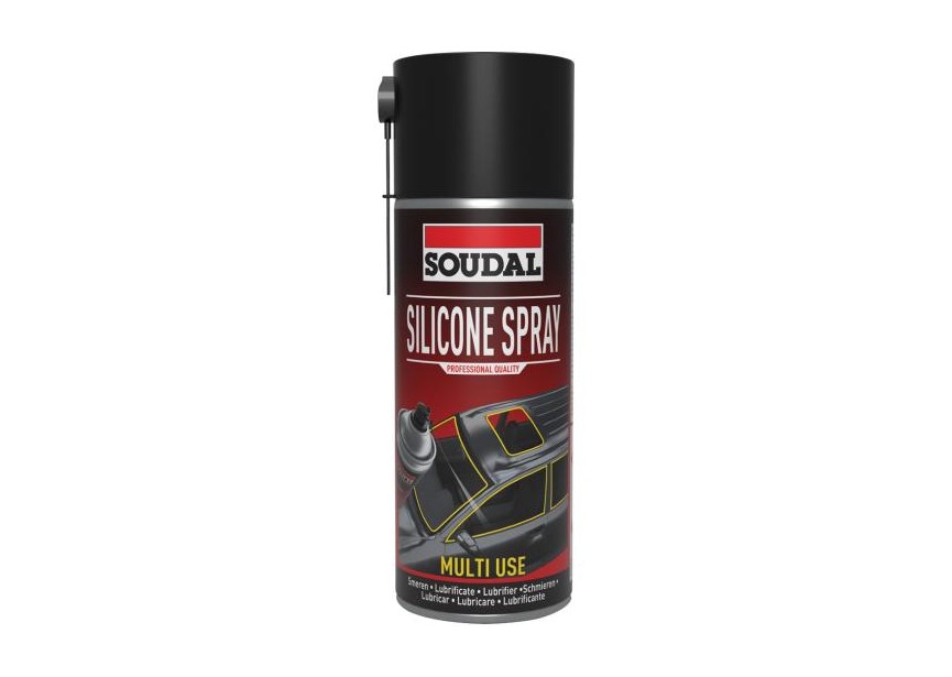 Soudal 400ml Silicone Spray