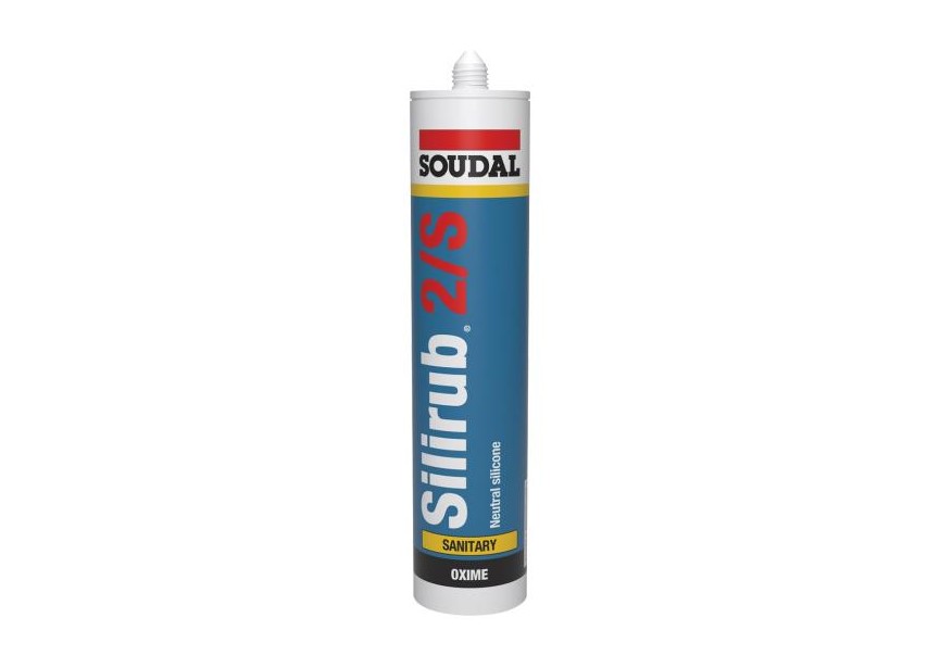 Soudal 300mL Silirub 2S trans-grijs tpt-grijs