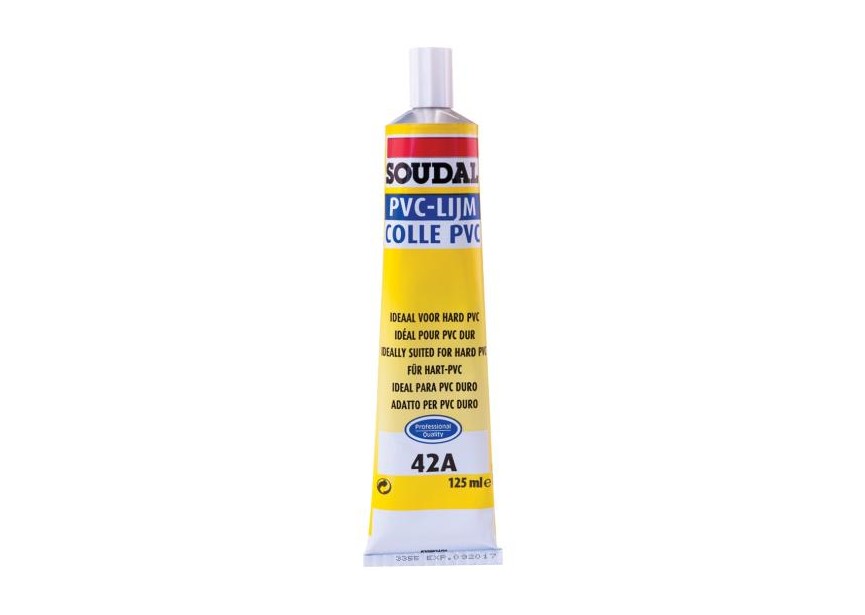 Soudal 125mL Pvc Glue 42A Card Box