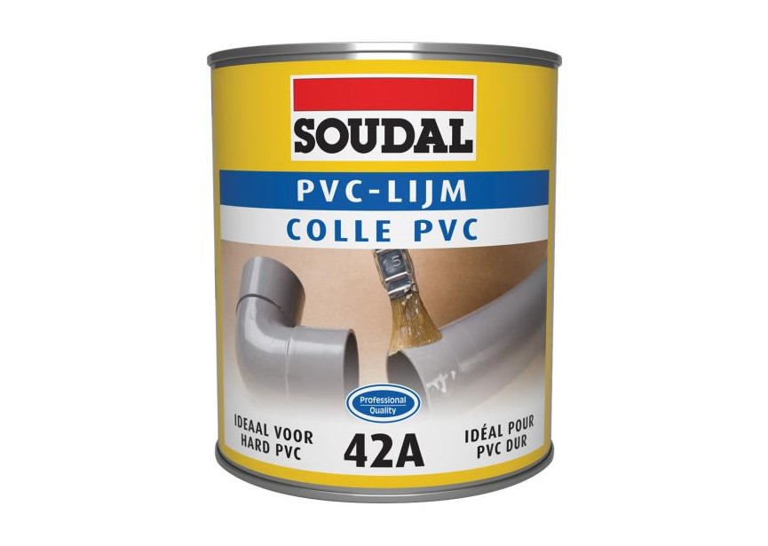 Soudal 1L Pvc Glue 42A