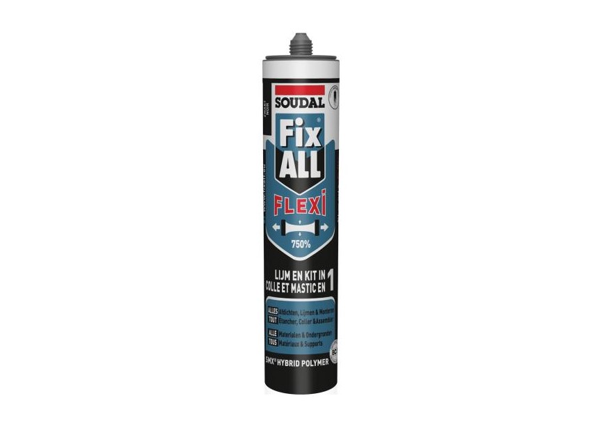 Soudal 290mL Fix All Flexi Black zwart