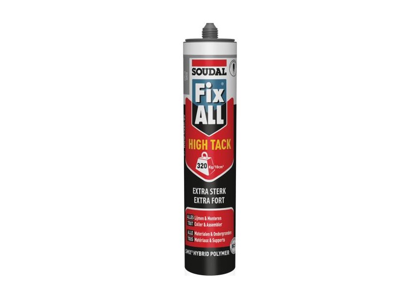 Soudal 290mL Fix All High Tack grey N/F grijs