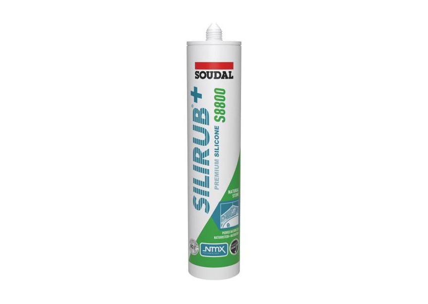 Soudal 300mL Silirub+ S8800pp mat anthraciet mat anthraciet