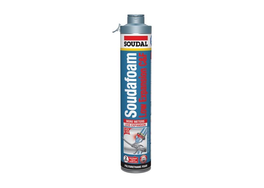 Soudal 750ml click  fix low expansion CF