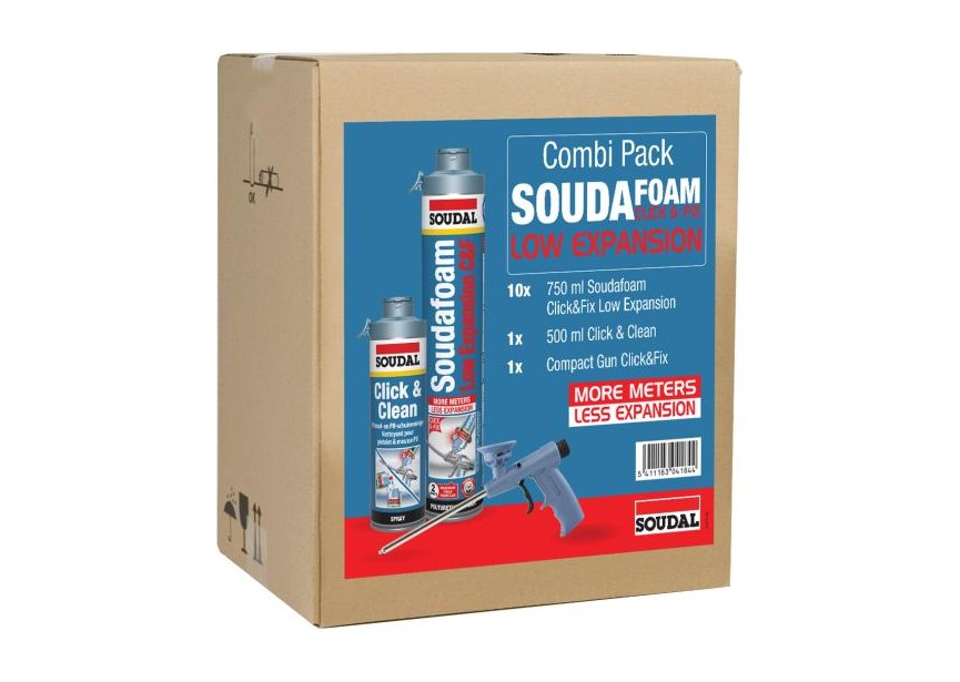 Soudal Combi-Pack Click  Fix Low Expansion CF