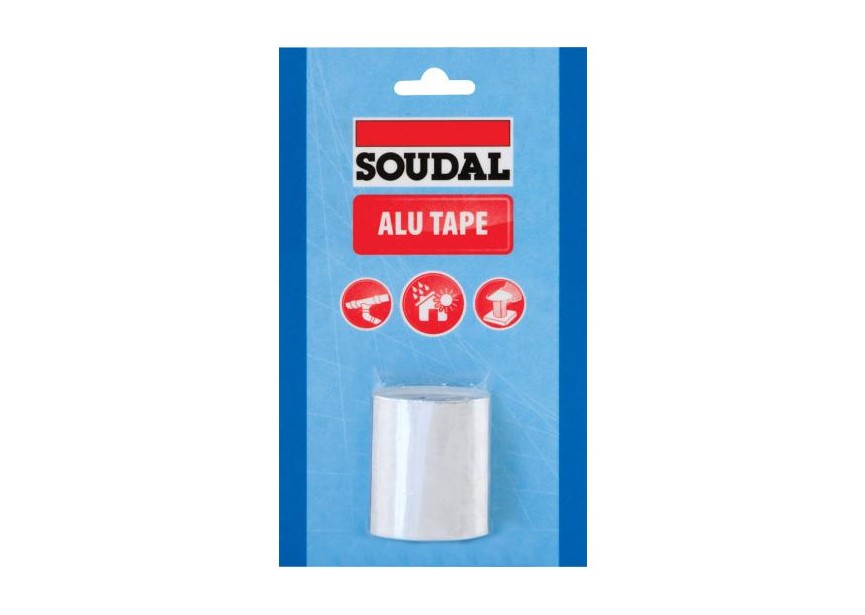 Soudal 5CM ALU TAPE (3M) op BLISTER