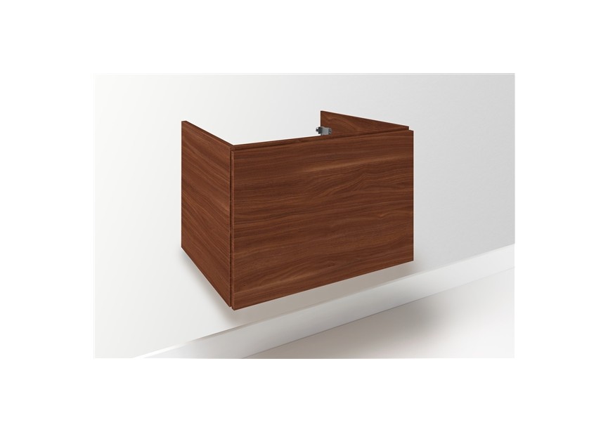 DTR Alaska (80x45cm) - Walnut Onderkast  met 1 lade