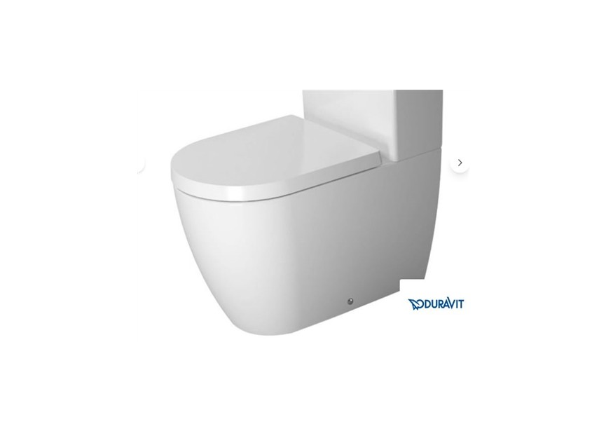 Duravit Staand toilet Kombi 650mm ME by STARCK Wit, Diepsp.,