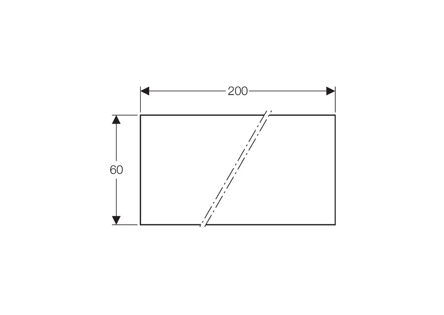 Geberit Duofix plaat