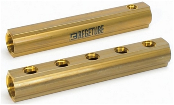 Begetube kollektor 1"+ 3x1/2"                      v40