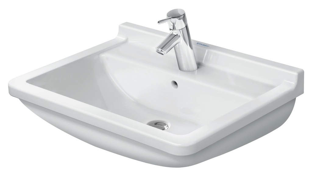 Duravit Starck III lavabo 60cm wit