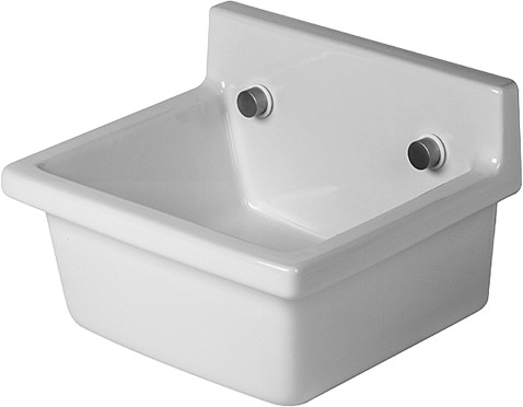 Duravit Starck III uitgietbak 480x425mm wit