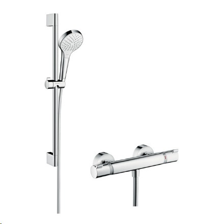 Hansgrohe Croma Select S / Ecostat Comfort 0,65 cm white/chr