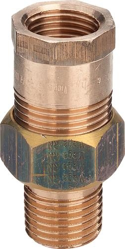 Viega 3-delige koppeling 3/4"MF brons                   v10