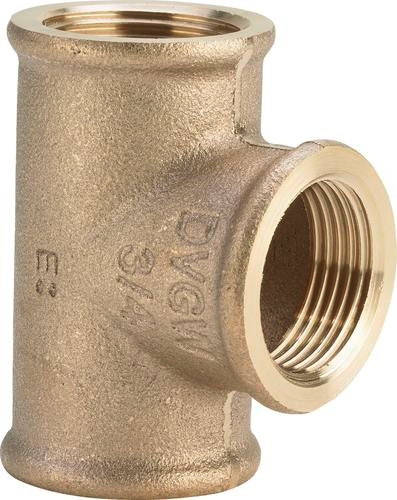 Viega T-stuk brons 3/4"x1/2"x3/4"                      v5