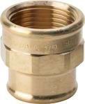 Viega Vervalmof FF brons 3/8"x1/4"                     v10