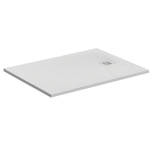 Ideal Standard Ultra Flat S Douchebak afloop korte zijde 1200x900x30 mm Pure White