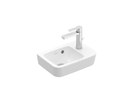 Villeroy & Boch O.Novo fontein Compact rechth 36x25 wit kraangat rechts