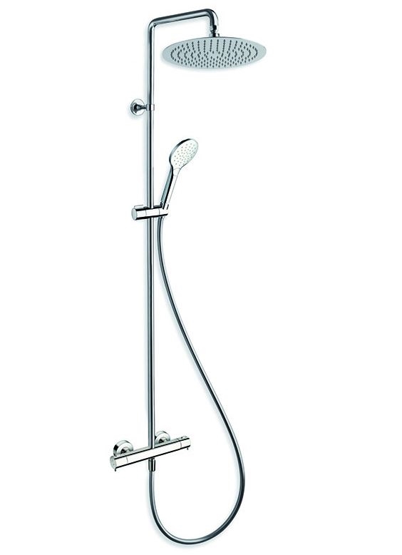 Cristina TricVerde showerpipe chroom