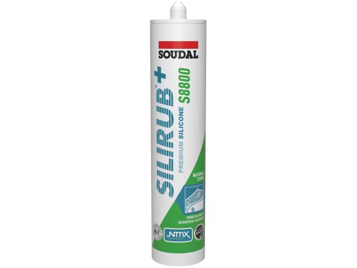 Soudal 300mL Silirub+ S8800pp mat anthraciet mat anthraciet