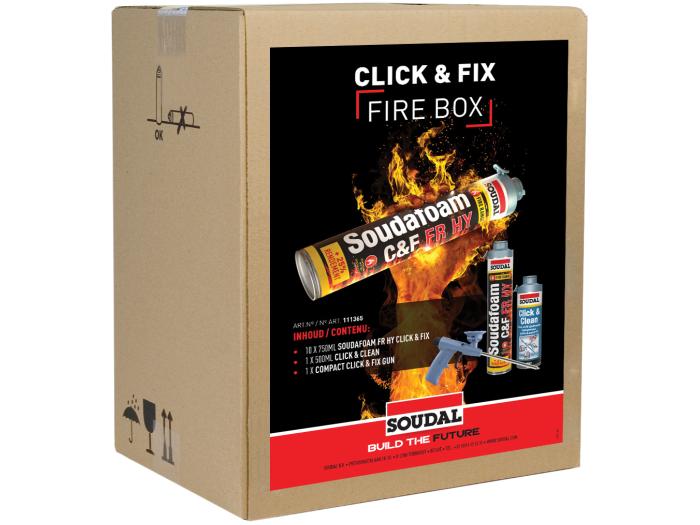 Soudal Box Click & Fix Fire Firebox