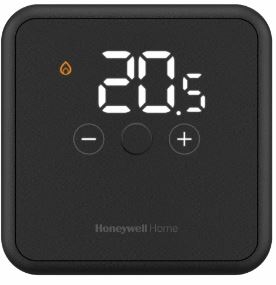 Honeywell DT4R Digitale Kamerthermostaat draadloos Aan/Uit - Zwart