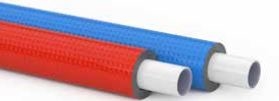 Begetube Alpex Duo XS Isol 20x2 rood 6mm 50m rol prijs/M