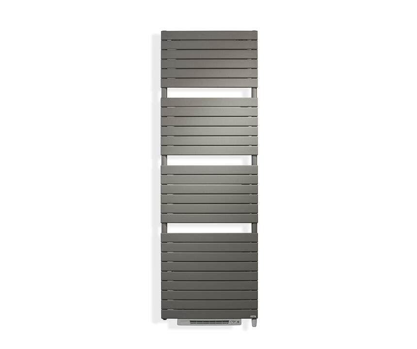 Vasco Aster HF-EL-BL-A radiator met blower (1000W) B500 x H1169 - 500W/230V - RAL9016 Wit