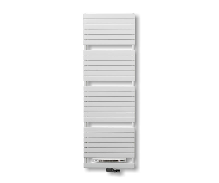 Vasco Aster HF-BL-MIX-A hybride radiator met blower (1000W) B600 x H1834 - kleur RAL9016 Wit