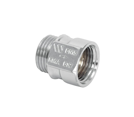 [1524115] Watts Terugslagklep chroom MF NN15 1/2"MF