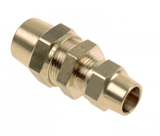 [36220] Bonfix Knelfitting gas - verloop 22 x 15 mm