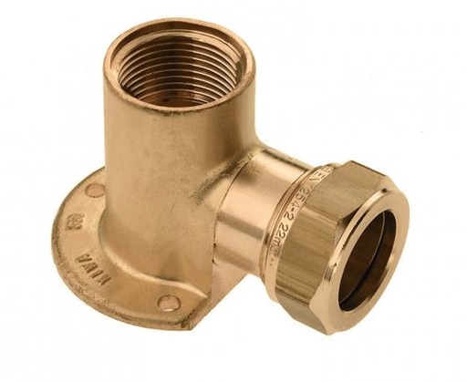 [82570] Bonfix Knelfitting water - muurplaatkoppeling 1/2 F x 15 mm