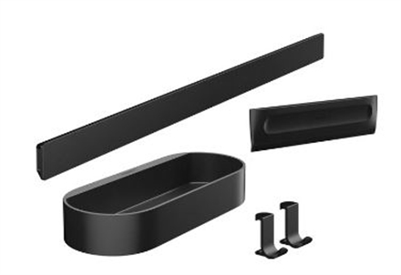 [27967670] Hansgrohe WallStoris set voor douche, matzwart