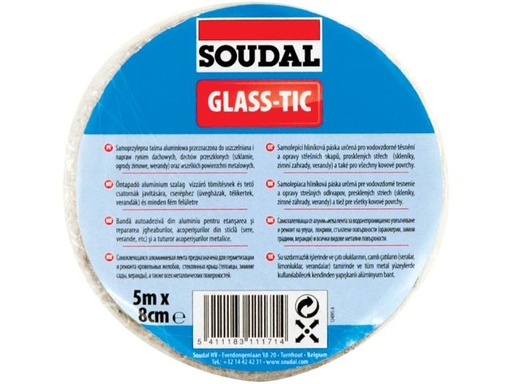 [124095] Soudal GLASS-TIC ROLE 8CM*5M